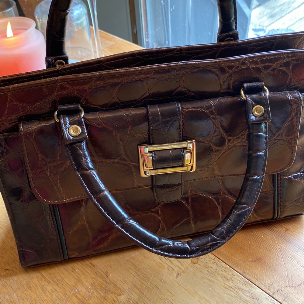 Vintage Y2K Leather Handbag